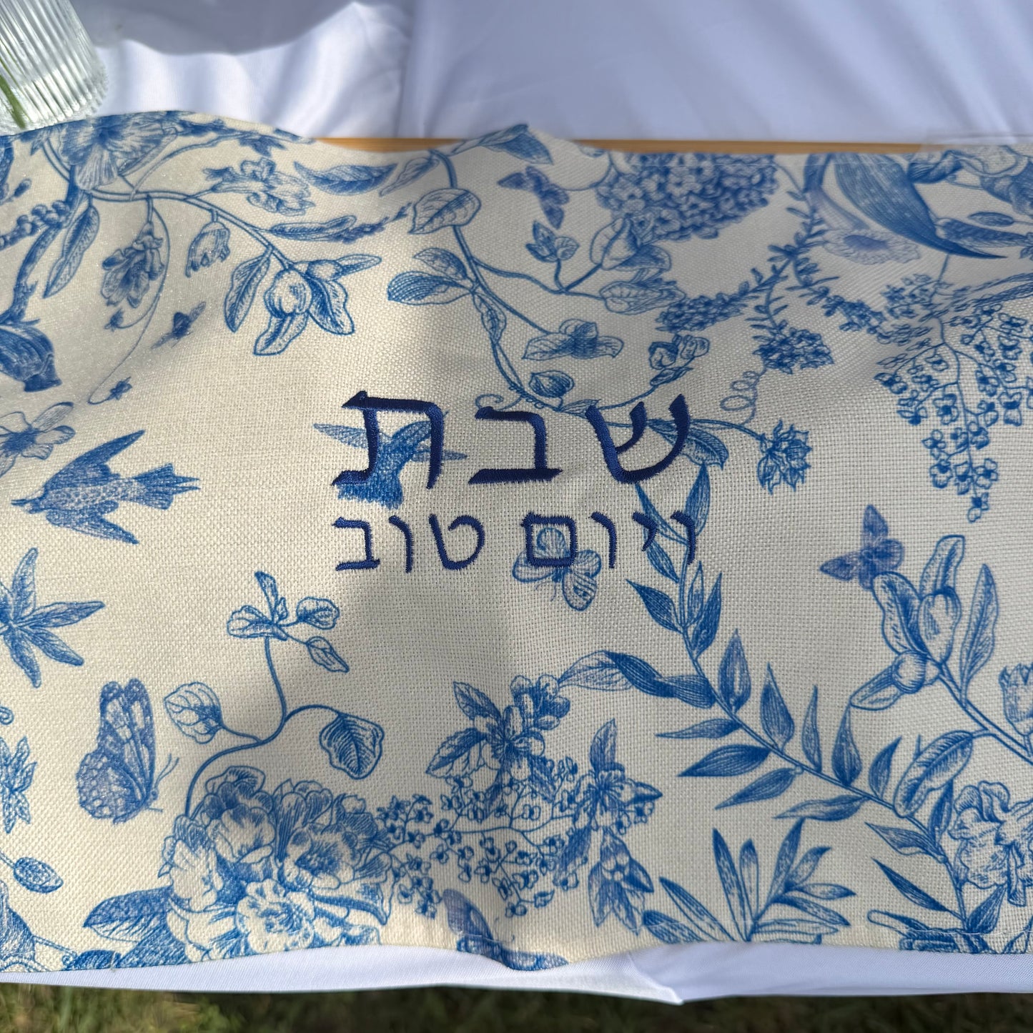 THE FLORAL CHALLAH COVER